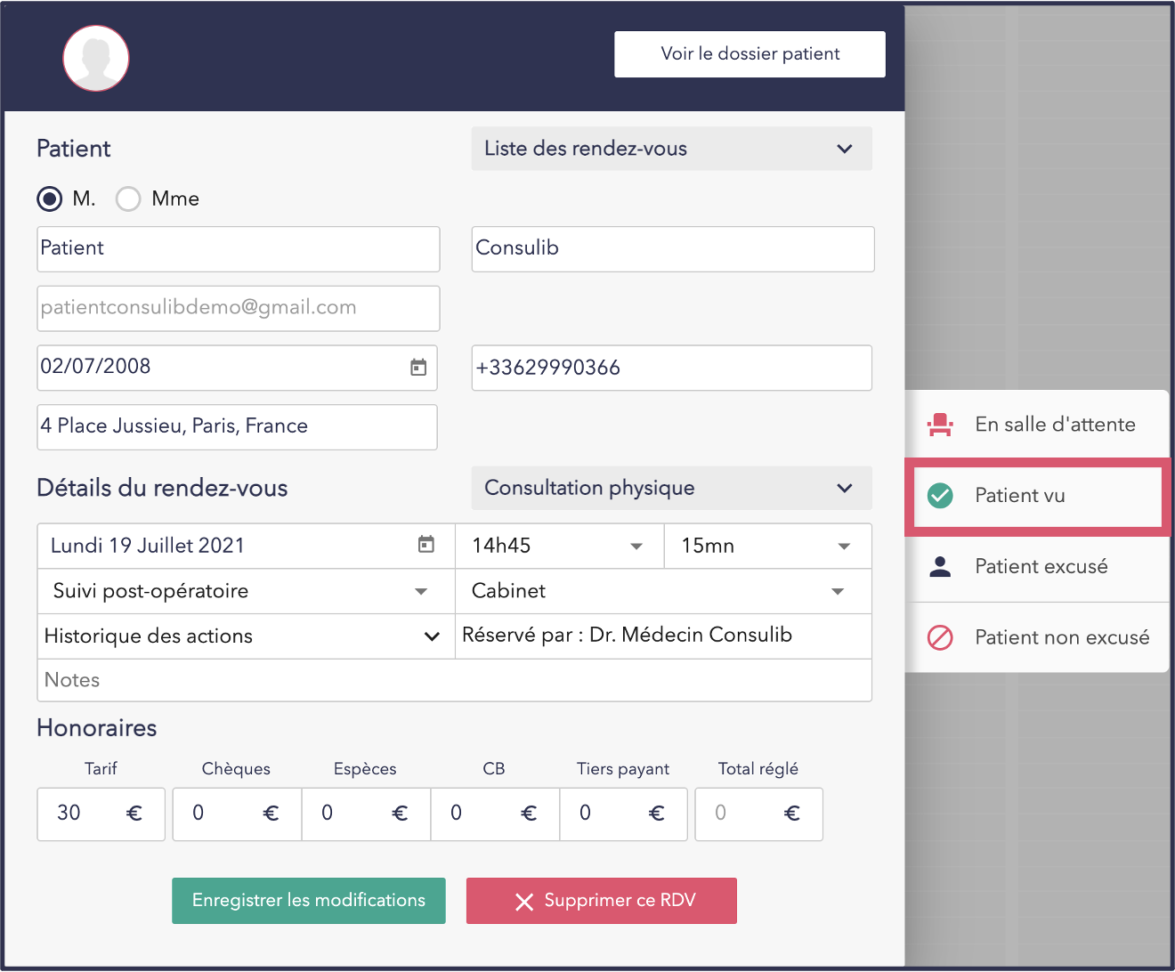 Utiliser Consulib Durant Une Consultation Présentielle – Consulib